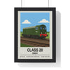 Framed Class 20 poster