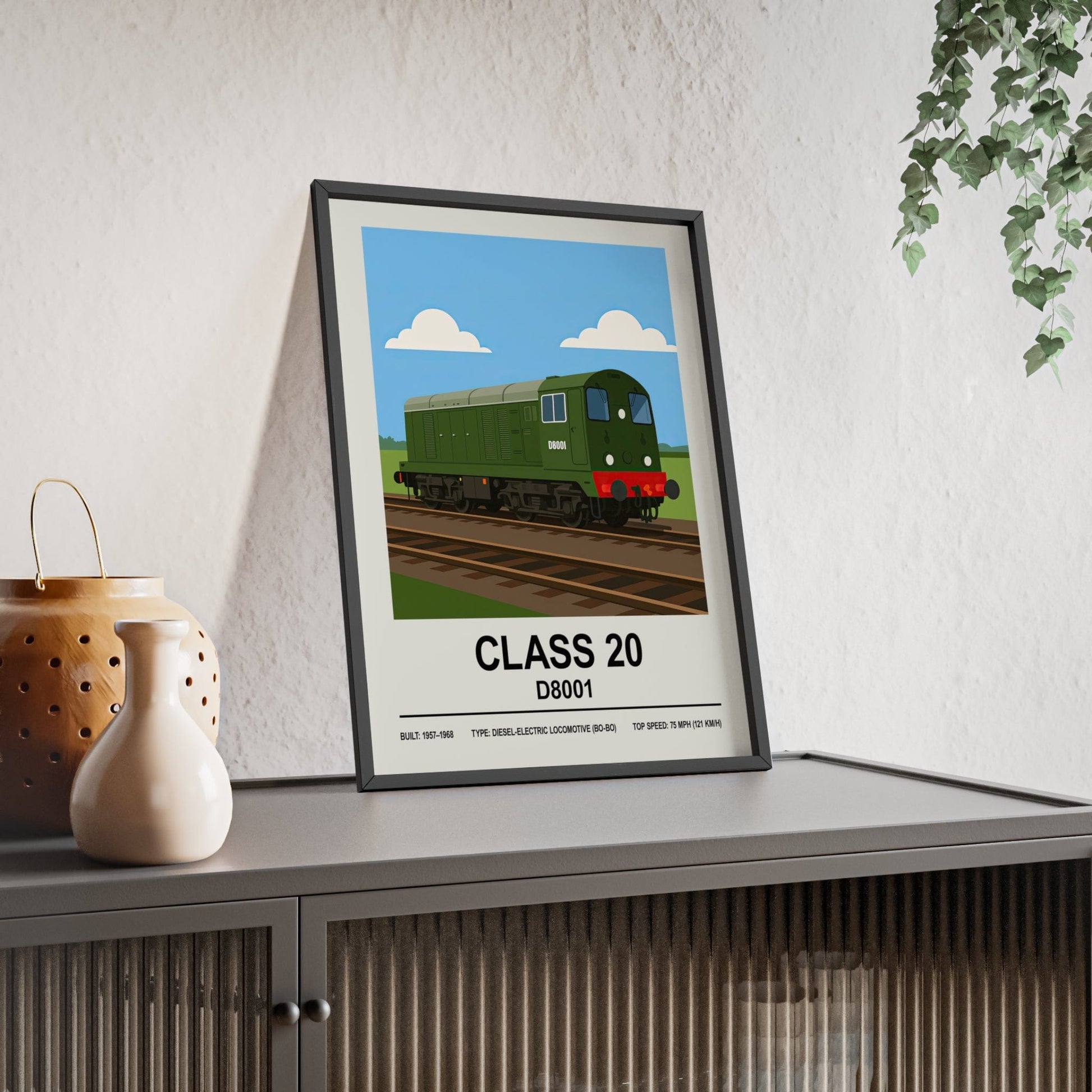 Framed Class 20 poster