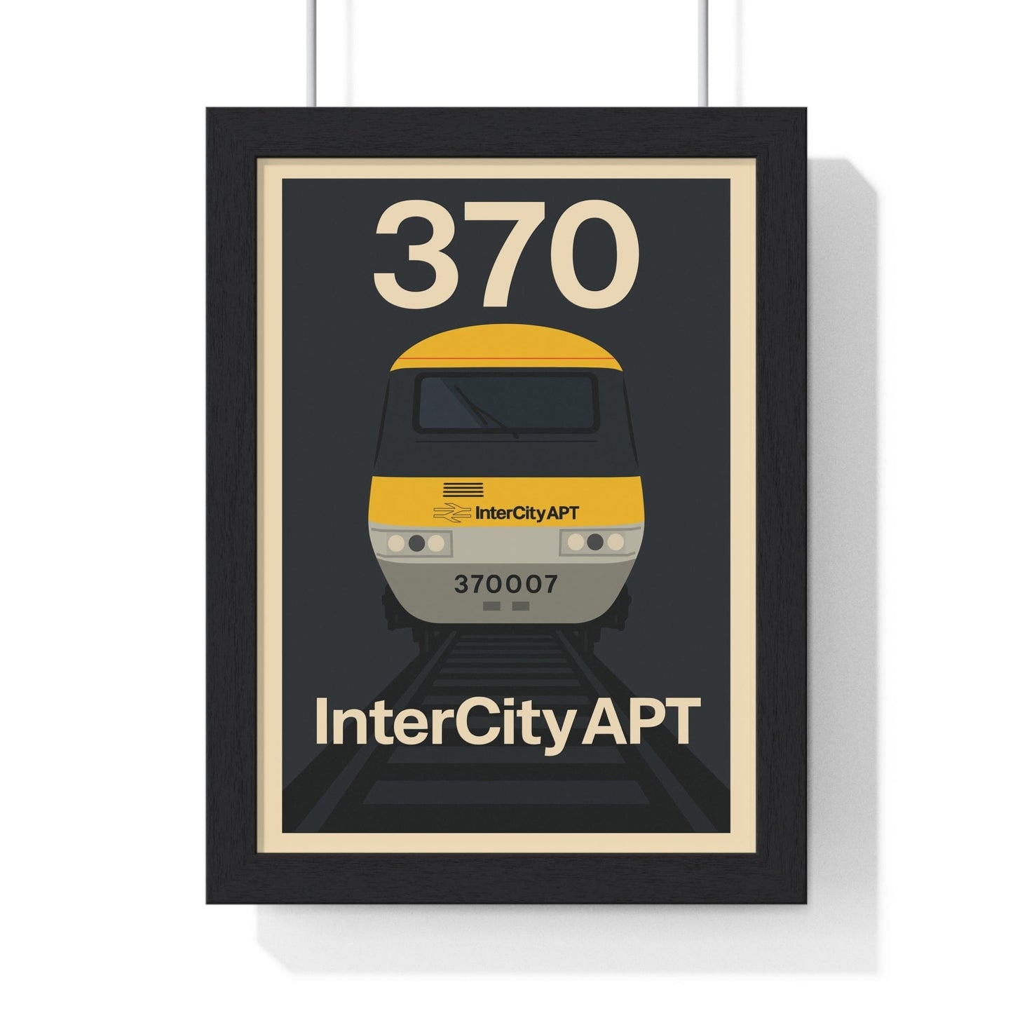 Framed Class 370 APT poster