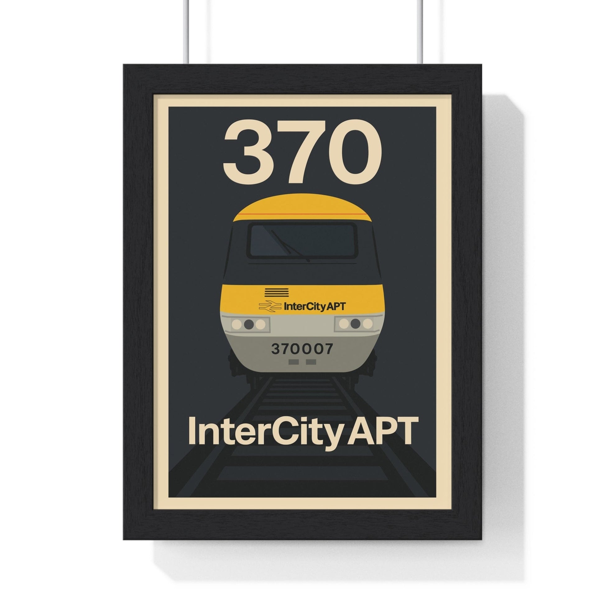 Framed Class 370 APT poster