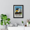 Framed Class 700 Thameslink Train poster