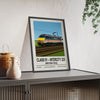 Framed Class 91 InterCity 225 British Rail Electric Locomotive print
