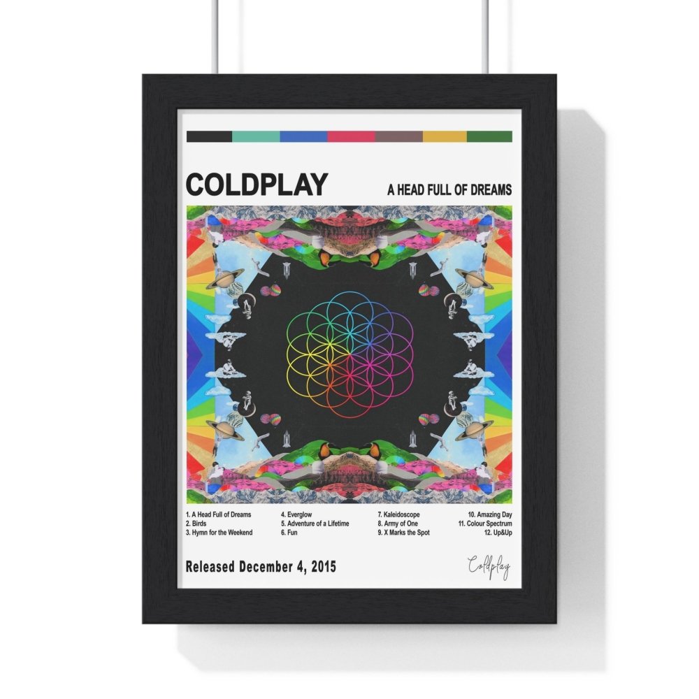 Coldplay Album Cover Wall Poster - Poster Kingz