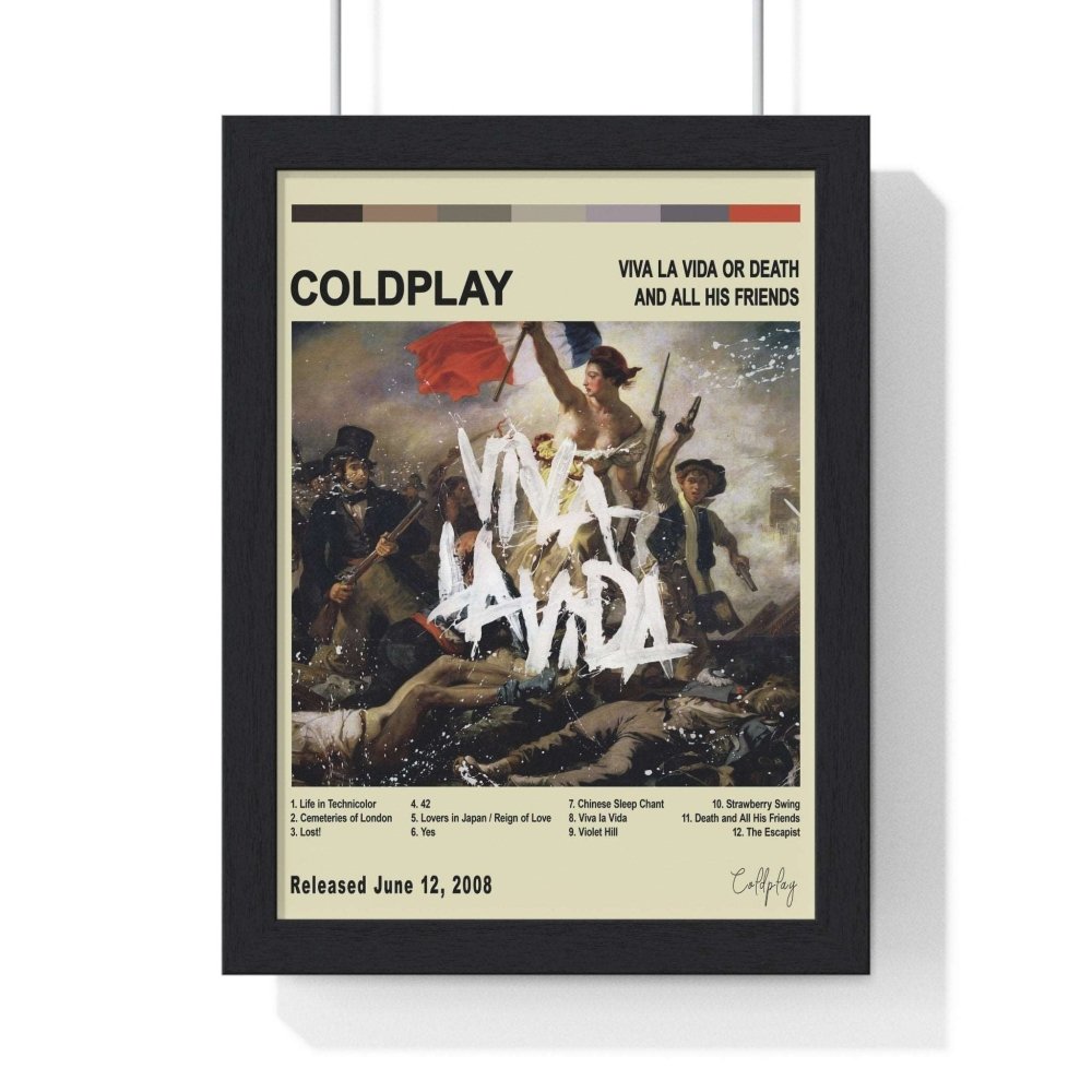 Coldplay Album Cover Wall Poster - Poster Kingz