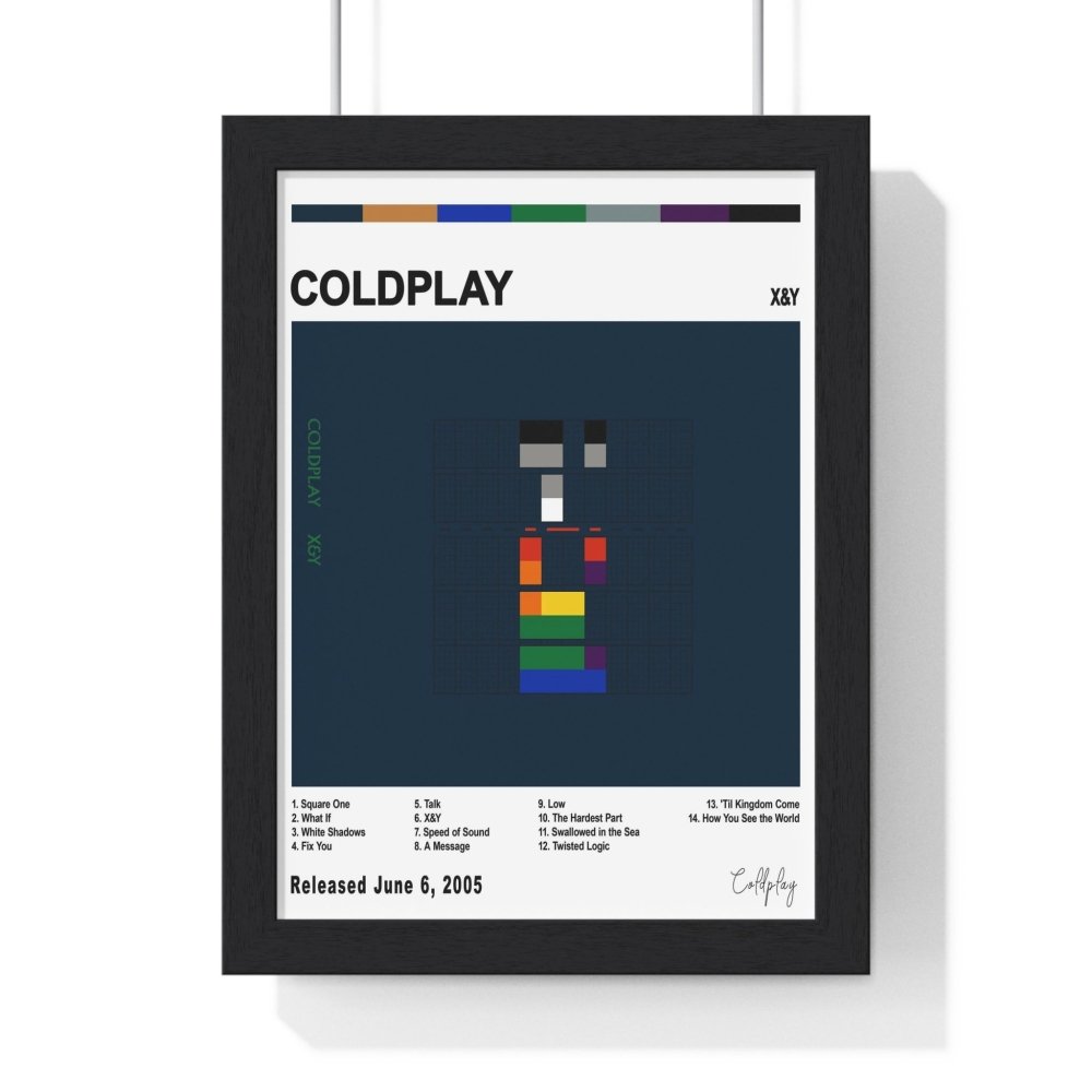 Coldplay Album Cover Wall Poster - Poster Kingz