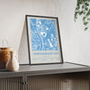 Framed Coventry Building Society Arena Stadium map print