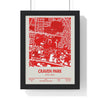Craven Park Hull KR Stadium Map Poster