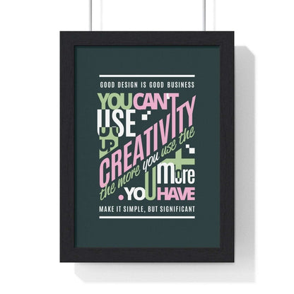 Creativity Motivational Poster - Poster Kingz