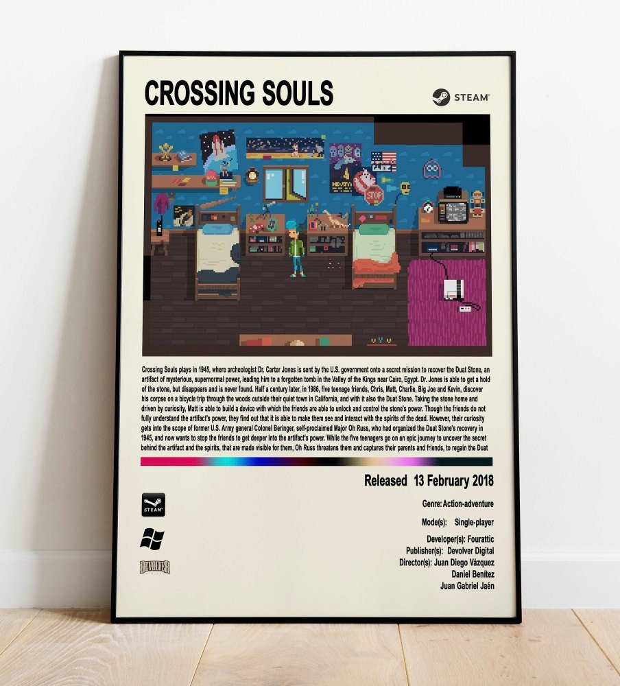 Crossing Souls - PC Gaming Poster - Poster Kingz