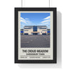 Framed Croud Meadow Shrewsbury poster