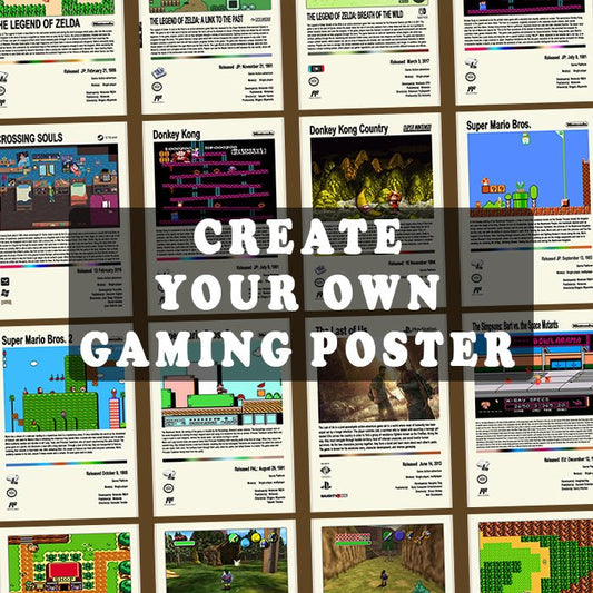 Custom Video Gaming Poster - Poster Kingz