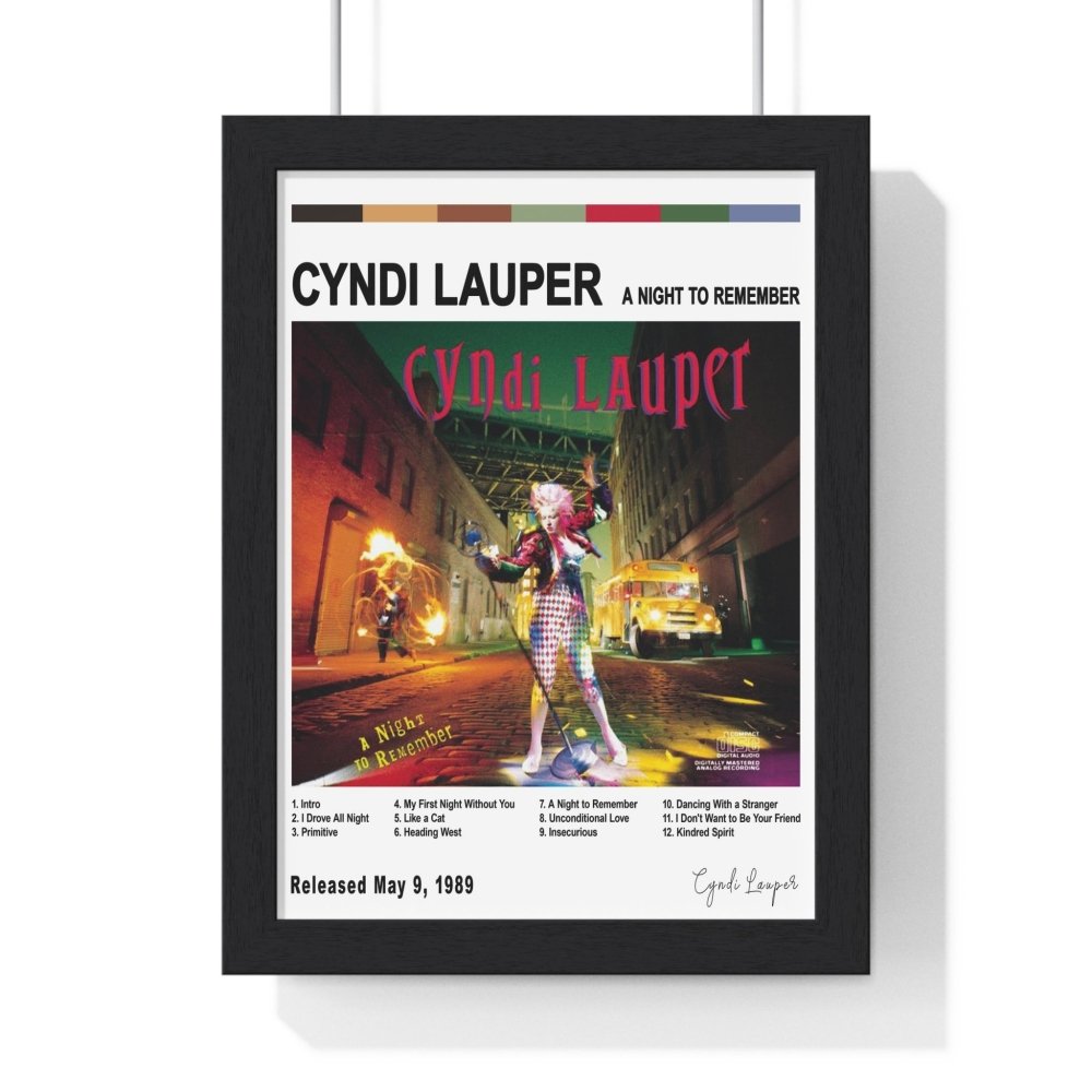 Cyndi Lauper Album Cover Poster - Poster Kingz