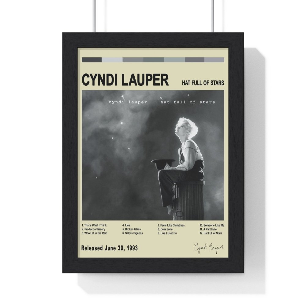 Cyndi Lauper Album Cover Poster - Poster Kingz