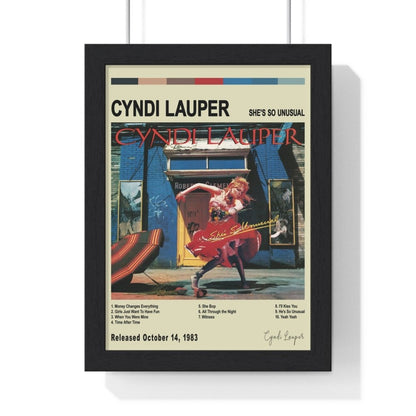 Cyndi Lauper Album Cover Poster - Poster Kingz