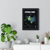 Cypress Point 16th Hole print framed on a living room wall
