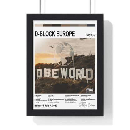 D - Block Europe - Album Cover Poster - Poster Kingz