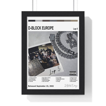 D - Block Europe - Album Cover Poster - Poster Kingz