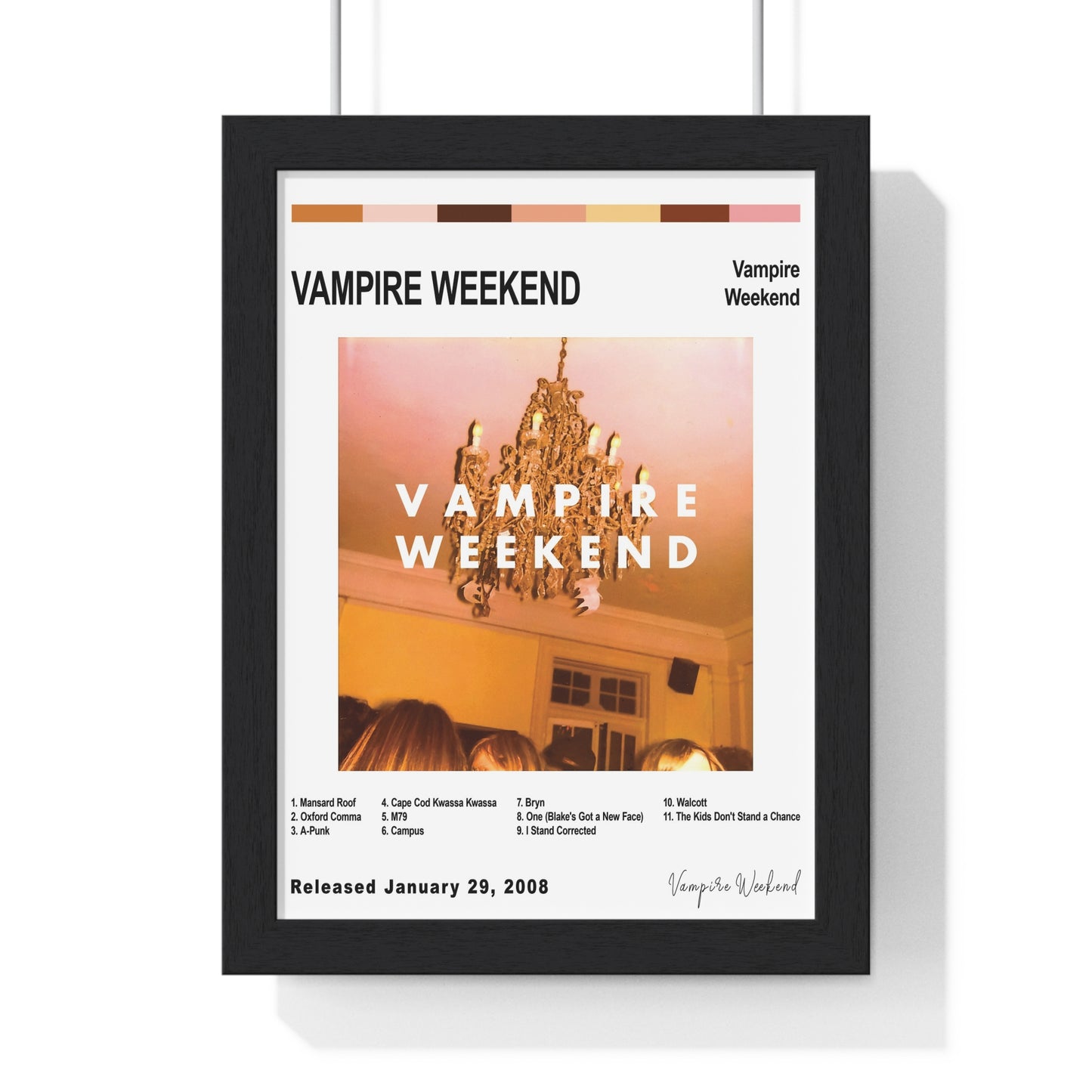 Vampire Weekend -Vampire Weekend Album Cover Poster