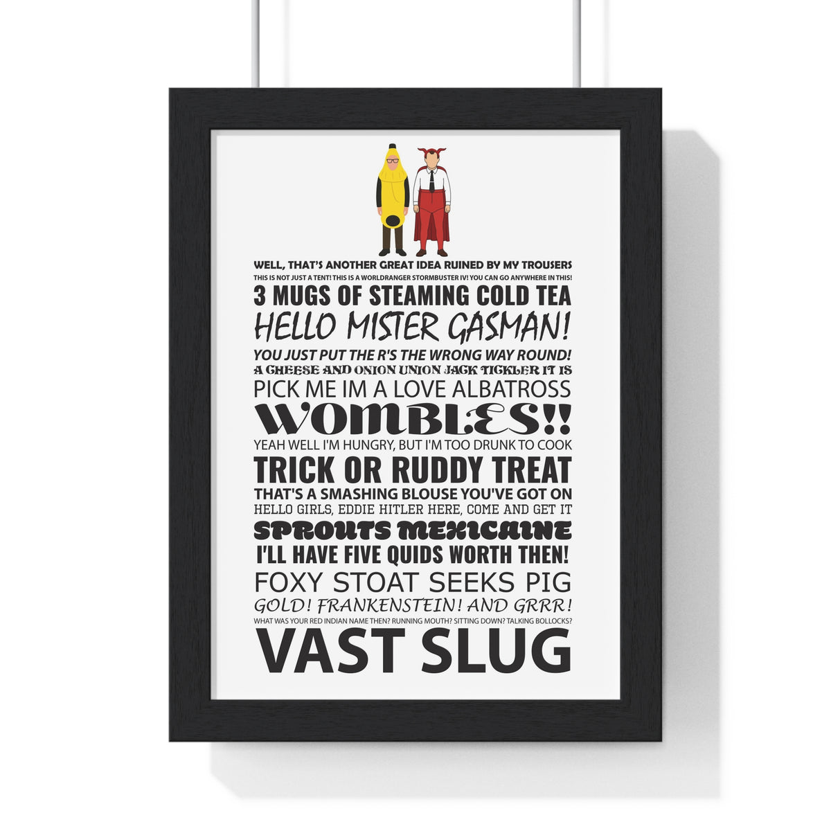 Bottom Word Cloud Print | Quotes Poster