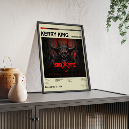 Kerry King - From Hell I Rise Album Cover Poster