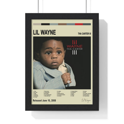 Lil Wayne - Tha Carter III Album Poster