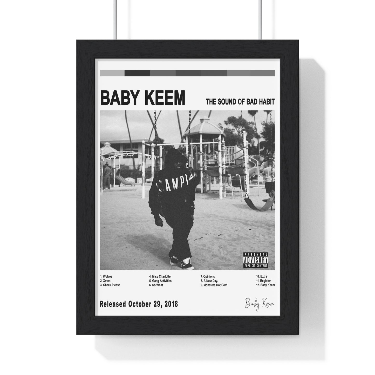 Baby Keem - The Sound of Bad Habit Album Poster