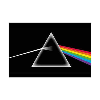 Pink Floyd Dark Side of the Moon prism rainbow official maxi poster front view