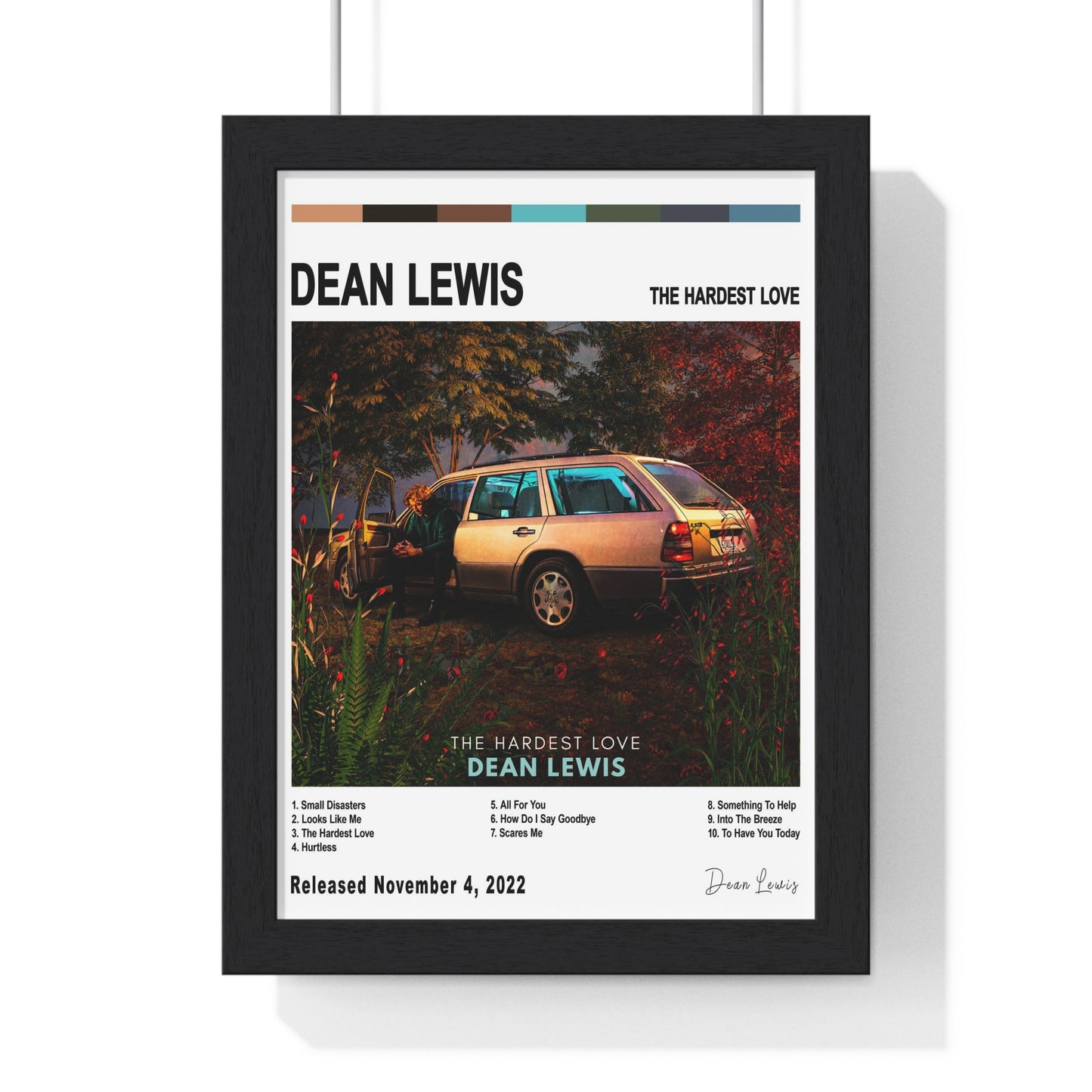 Dean Lewis - The Hardest Love Album Poster