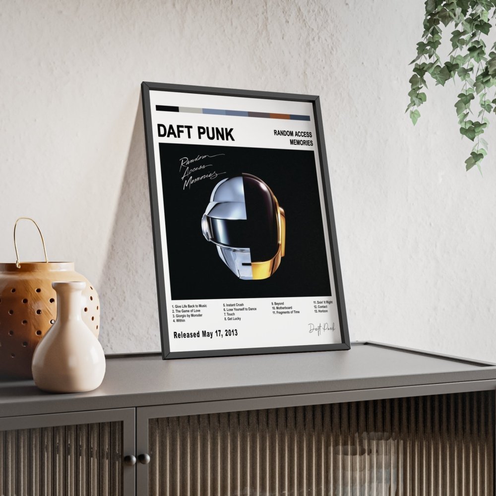 Daft Punk - Random Access Memories Album Poster - Poster Kingz