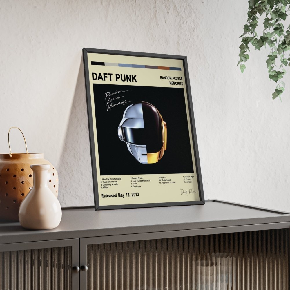 Daft Punk - Random Access Memories Album Poster - Poster Kingz