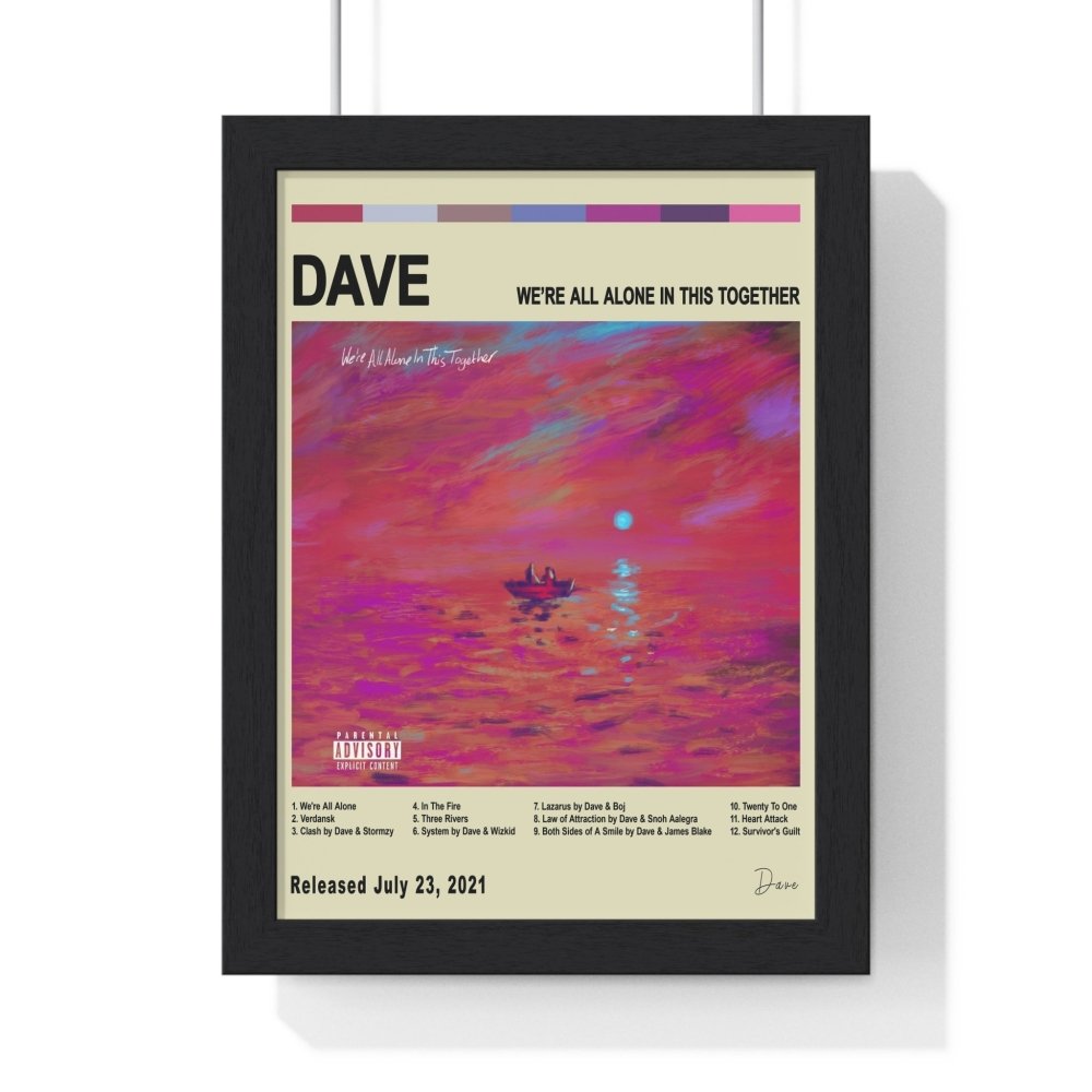 Dave - Album Cover Poster - Poster Kingz