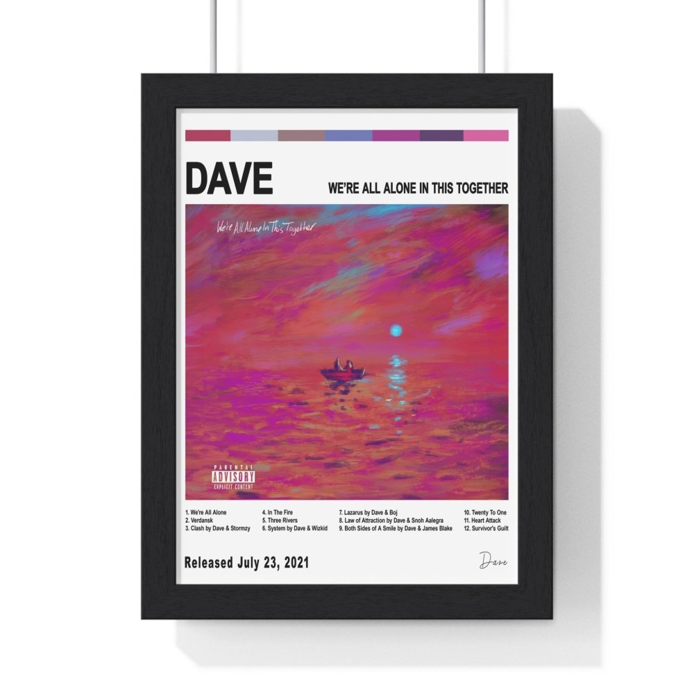 Dave - Album Cover Poster - Poster Kingz