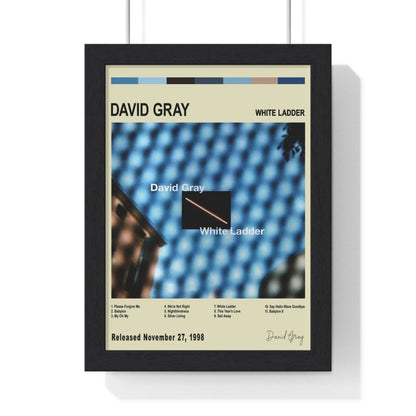 David Gray - White Ladder Album Poster - Poster Kingz