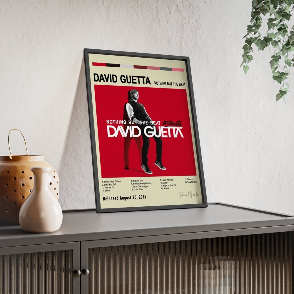 David Guetta - Nothing But the Beat Album Poster - Poster Kingz