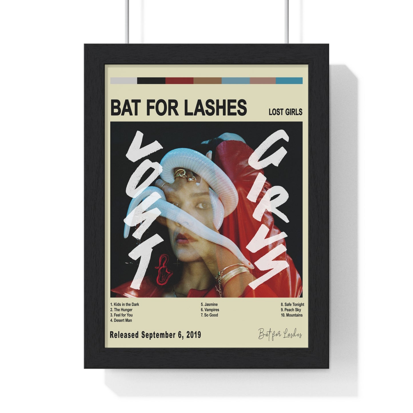 Bat for Lashes - Lost Girls Album Cover Poster