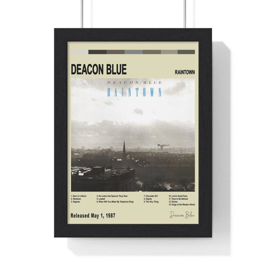 Deacon Blue - Raintown Album Poster - Poster Kingz