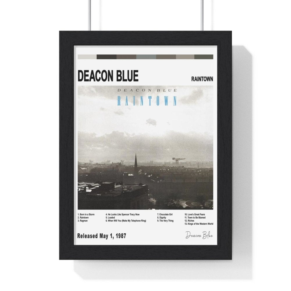 Deacon Blue - Raintown Album Poster - Poster Kingz