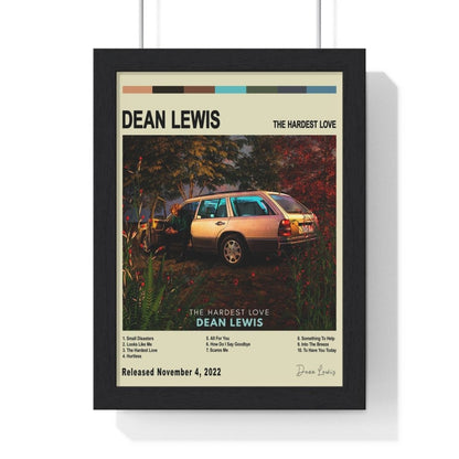 Dean Lewis - The Hardest Love Album Poster - Poster Kingz