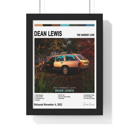 Dean Lewis - The Hardest Love Album Poster - Poster Kingz