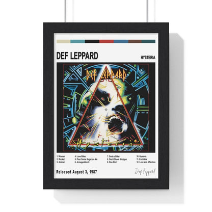 Def Leppard - Hysteria Album Poster - Poster Kingz