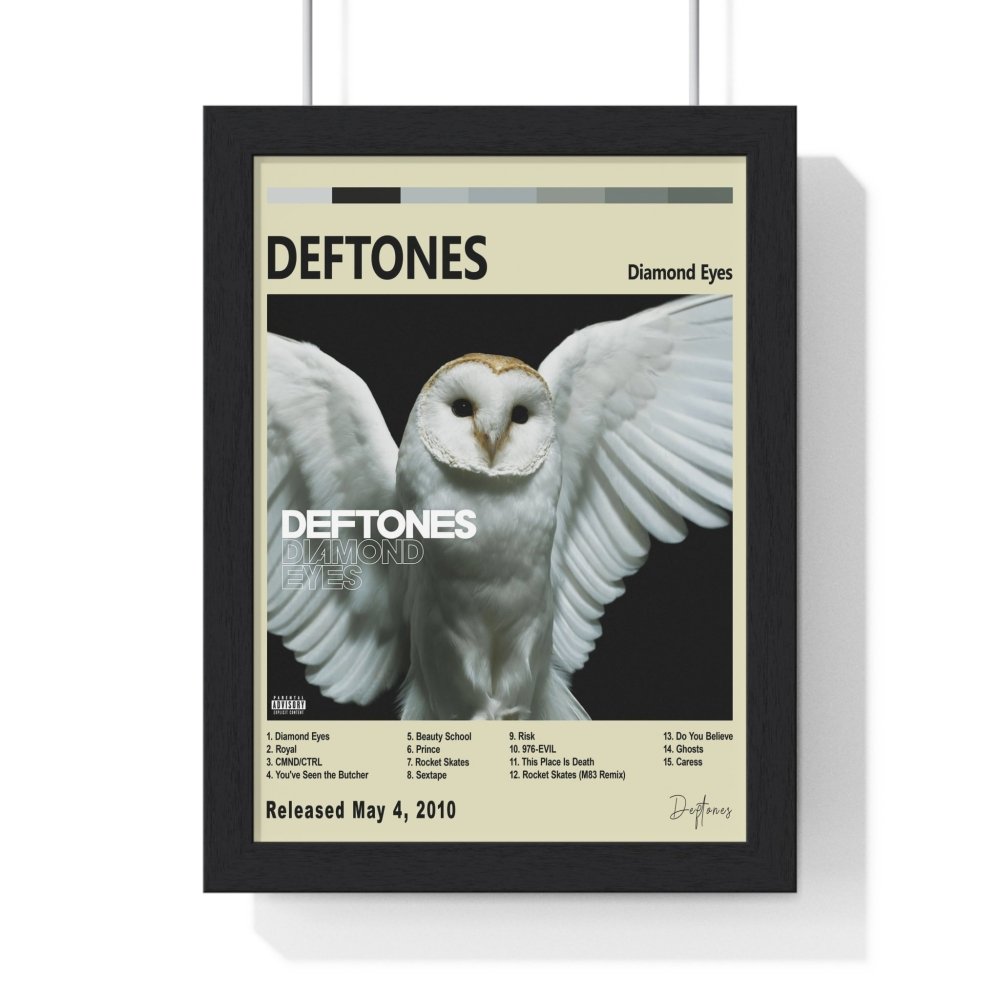 Deftones - Album Cover Poster - Poster Kingz - A5 (unframed) - Vintage - Diamond Eyes