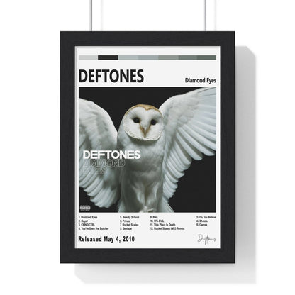 Deftones - Album Cover Poster - Poster Kingz - A5 (unframed) - White - Diamond Eyes