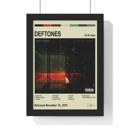 Deftones - Koi No Yokan Album Poster - Poster Kingz