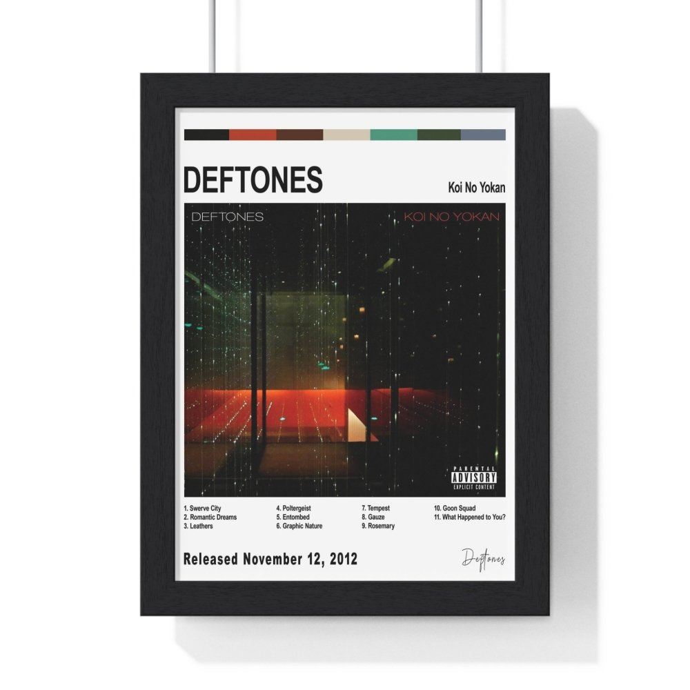 Deftones - Koi No Yokan Album Poster - Poster Kingz