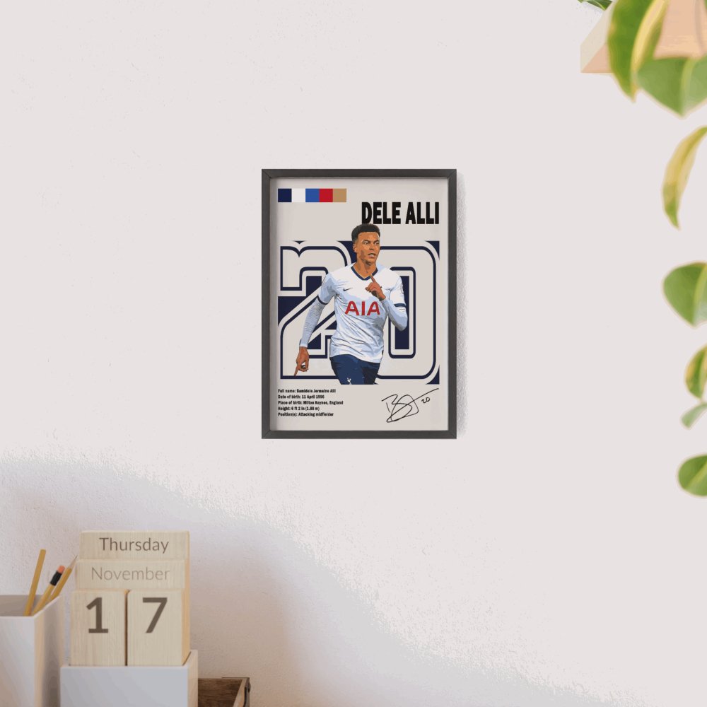 Dele Ali Tottenham Poster - Poster Kingz