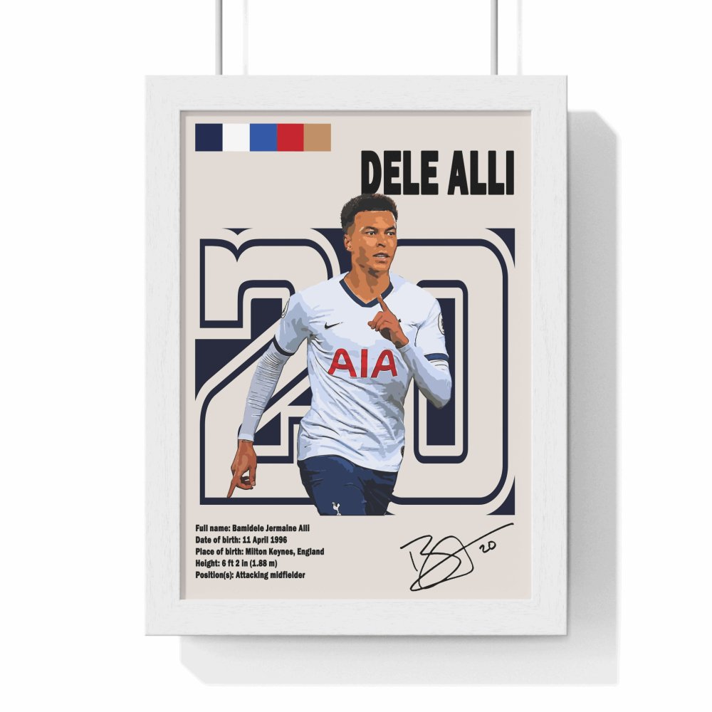 Dele Ali Tottenham Poster - Poster Kingz