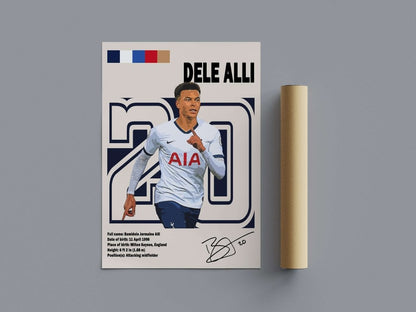 Dele Ali Tottenham Poster - Poster Kingz