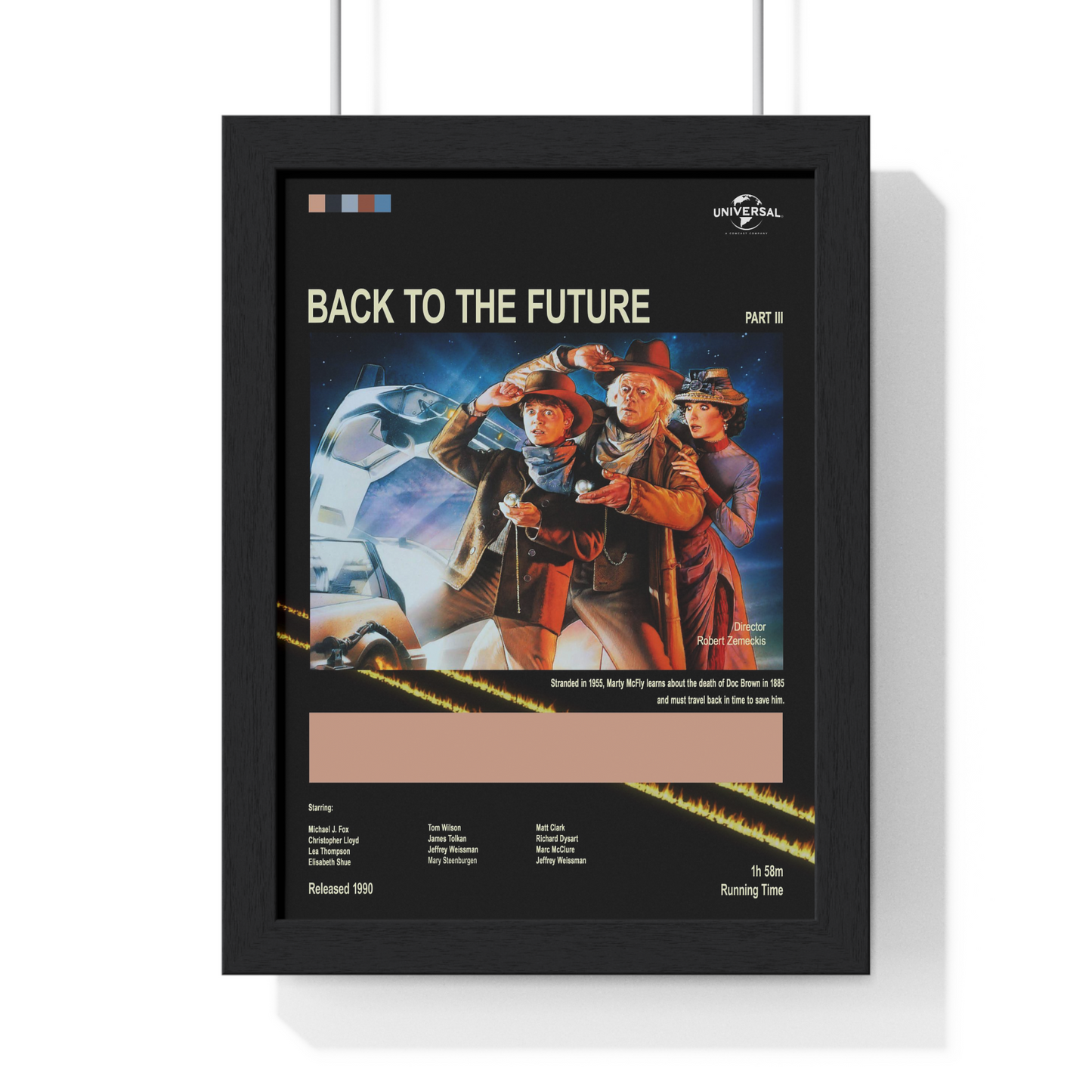 Back to the Future Trilogy Poster