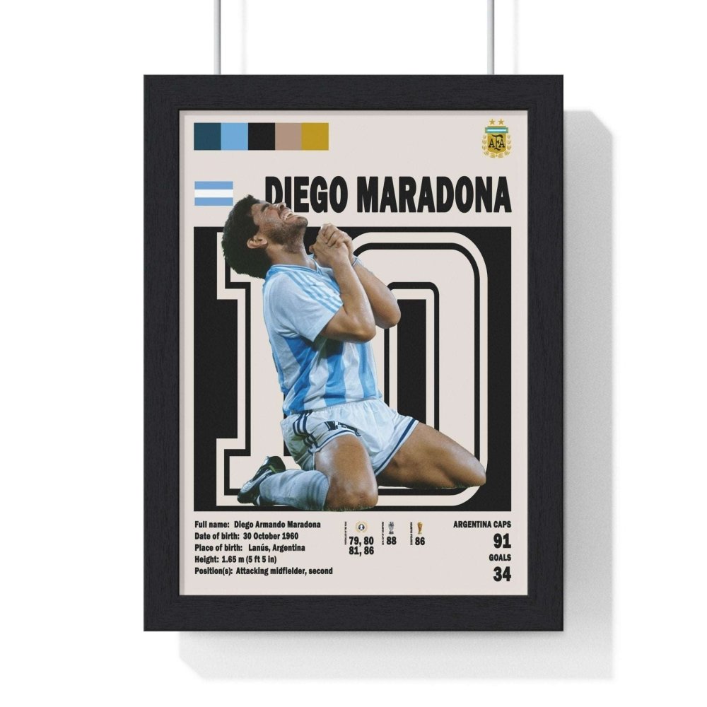 Diego Maradona Poster - Poster Kingz