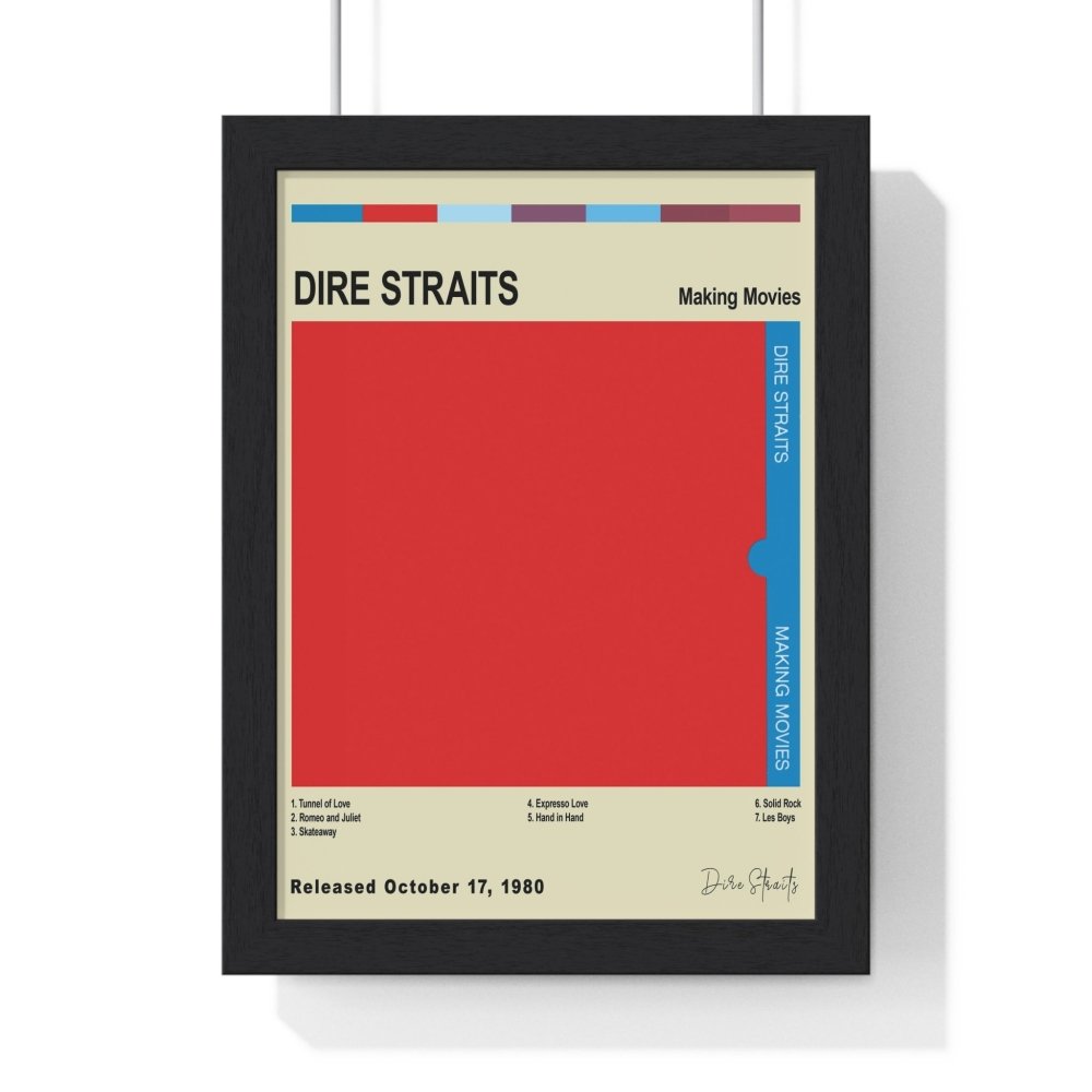 Dire Straits Album Cover Poster - Poster Kingz